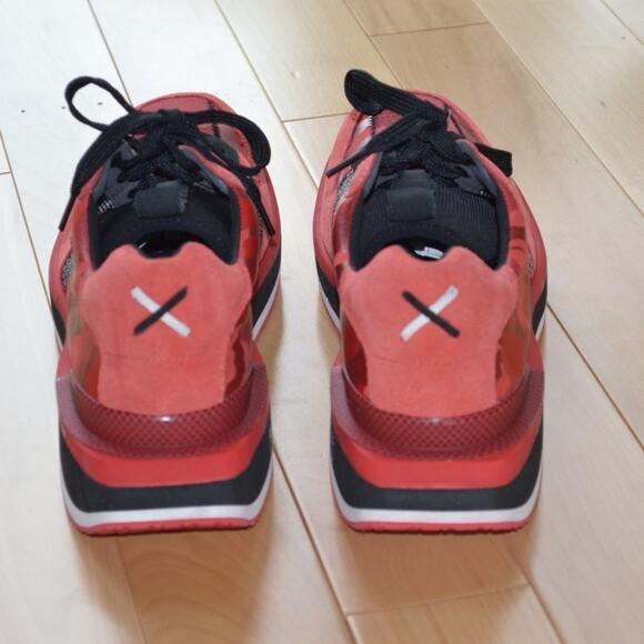 Deckers X Lab Red Camo Sneakers Size 12 - Picture 5 of 6